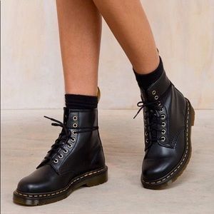 white doc martens vegan